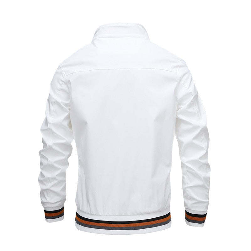 Herren Übergangsjacke Modern Elegant Alltag