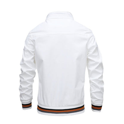 Herren Übergangsjacke Modern Elegant Alltag