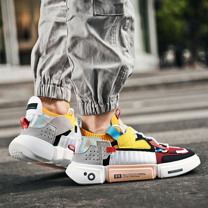 Farbenfrohe Sneaker Herren Sportlich