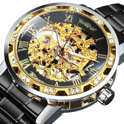 Titan Skelettuhr Mechanisch Leuchtend Elegant