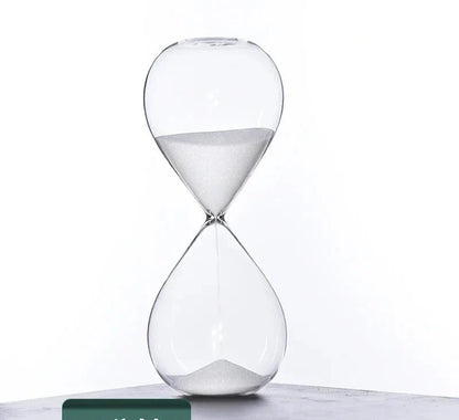 Glas Sanduhr Timer Stilvoll 5/10/30/60 Minuten Dekoration