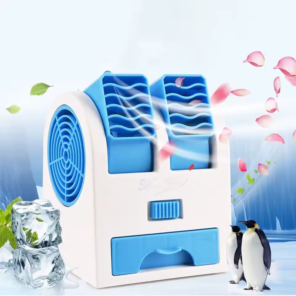 Tischluftbefeuchter Ventilator Dual Turbo Kühlung