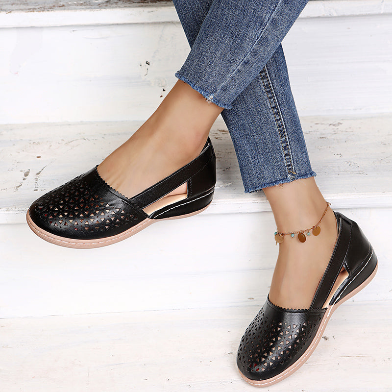 Orthopädische Sandalen Bequem Hohlsolen Damen