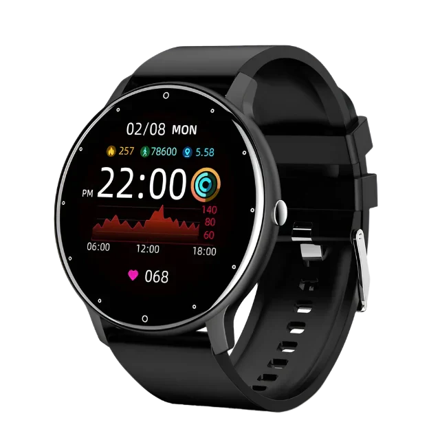 Smartwatch Unisex Wasserdicht Fitness Tracker Herzfrequenzmesser