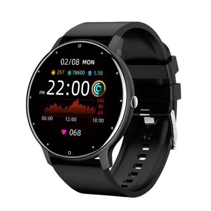 Wasserdichte Smartwatch Unisex mit Herzfrequenzmesser und Fitness Tracker