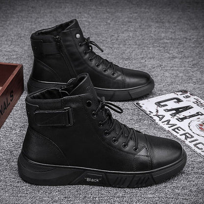 Schwarze Lederschuhe Damen Stil Heidi Chic