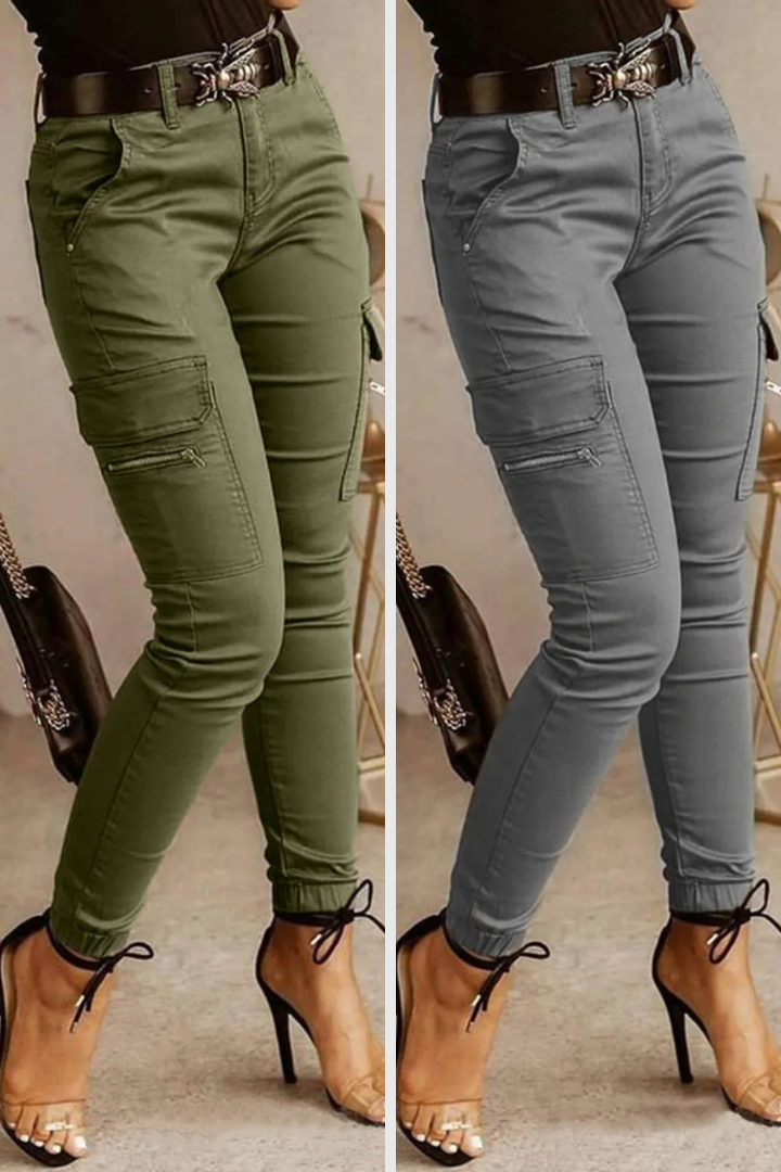Cargo Damen Hose Modern Bequem
