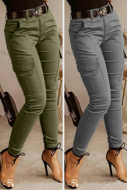 Cargo Damen Hose Modern Bequem