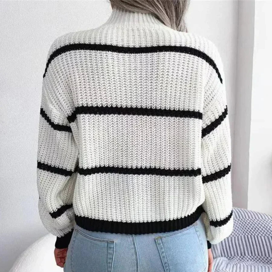 Weicher Damen Pullover Baumwolle Elegant