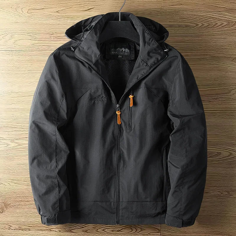 Wasserdichte Herren Outdoorjacke Atmungsaktiv