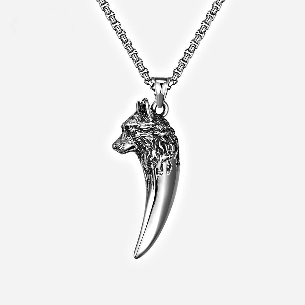 Collier Collier de loup "Ne jamais abandonner" - Odins Hall