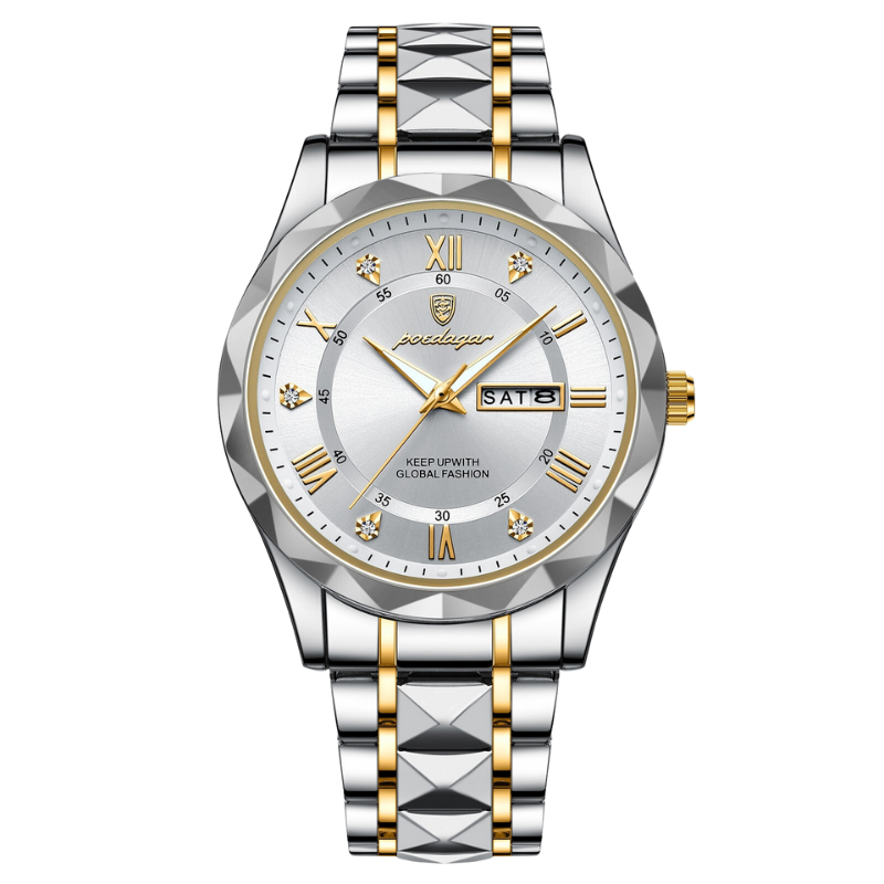 Herrenuhr Modern Edel Leder