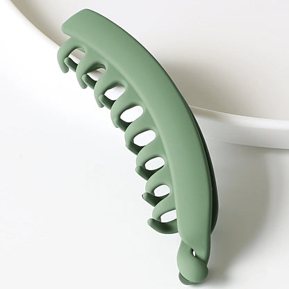 Große Haarspangen Rutschfest Banane Form