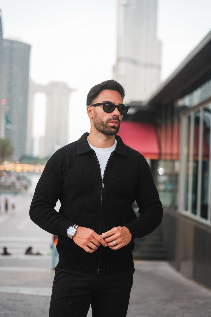 Herren Strickjacke Kaschmir Weich Elegant