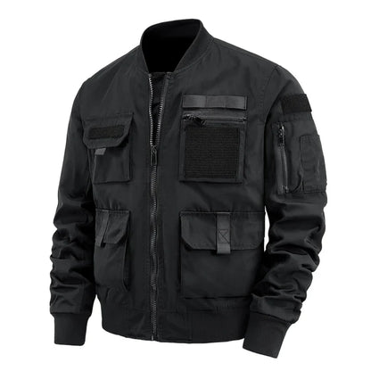 Herren Cargo Jacke Multifunktionell Mit Vielen Taschen - BerlinGlamour