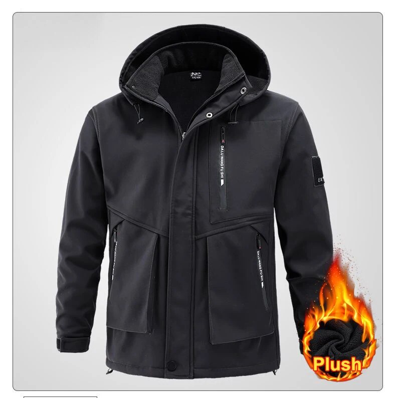 Herren Outdoor-Set Fleece Warm Funktionell