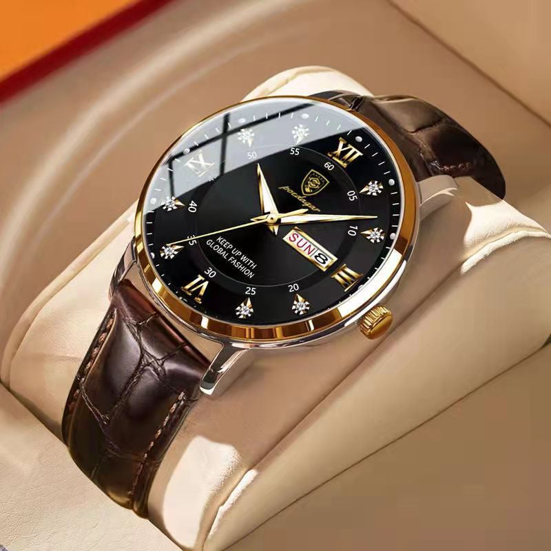 Herren Armbanduhr Wasserdicht Leuchtend Sport - BerlinGlamour