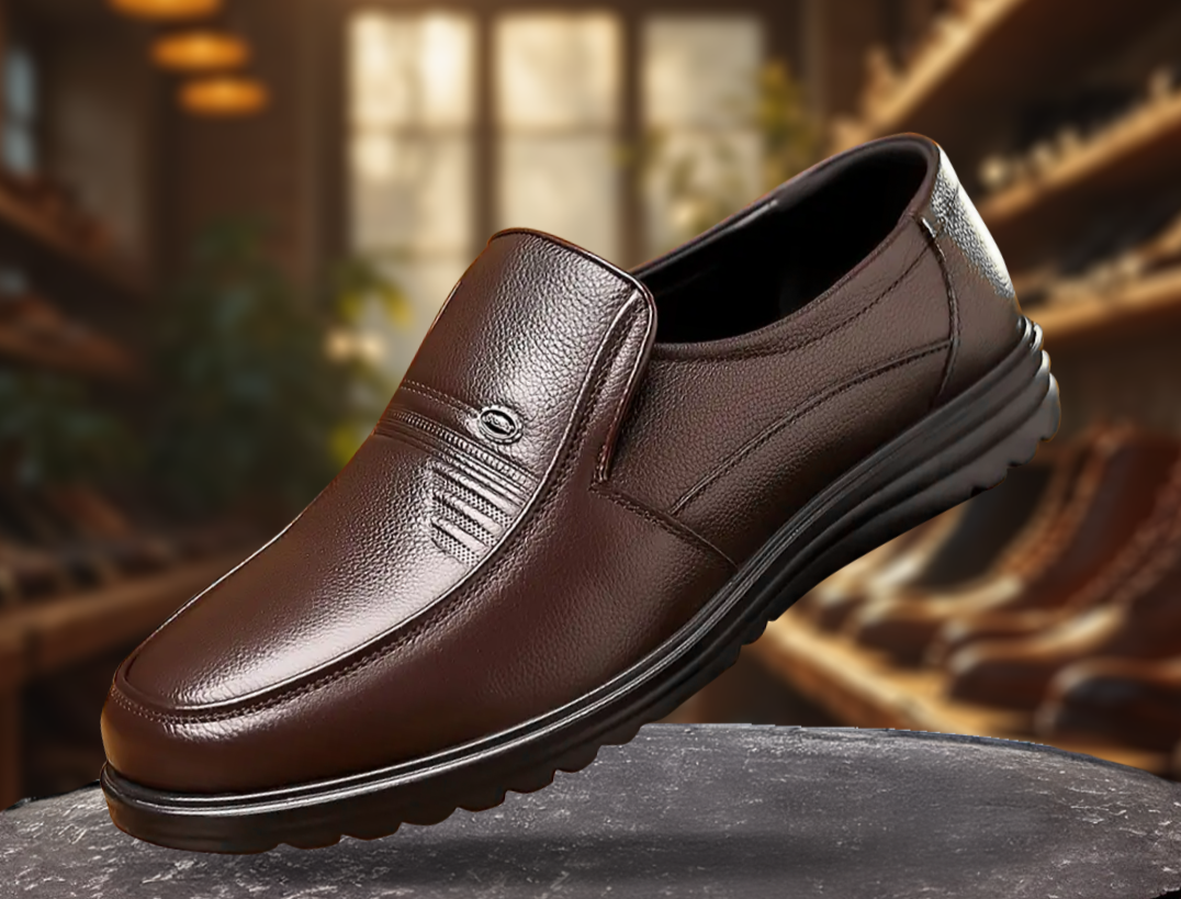 Leder Loafer Herren Schuhe Bequem Elegant
