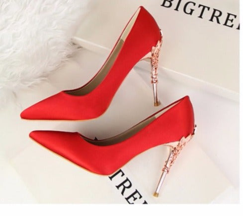 BerlinGlamour | Hochhackige Pumps Schuhe Damen