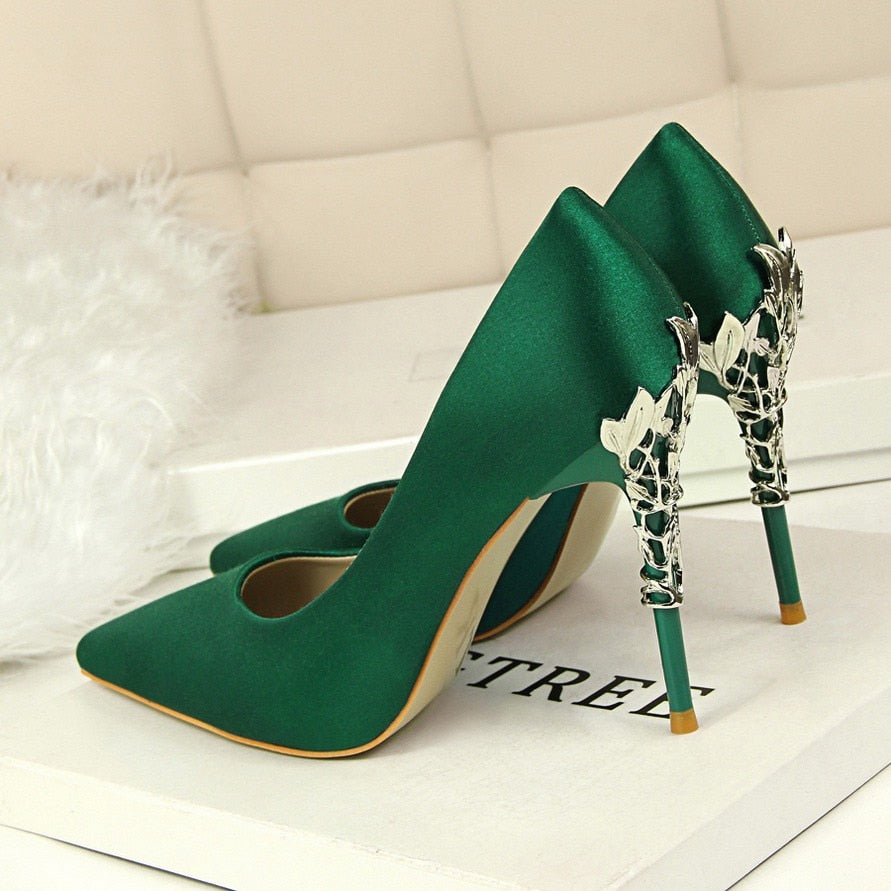 BerlinGlamour | Hochhackige Pumps Schuhe Damen