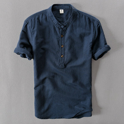 Herren Sommer Shirt Leicht Modern Premium Qualität - BerlinGlamour