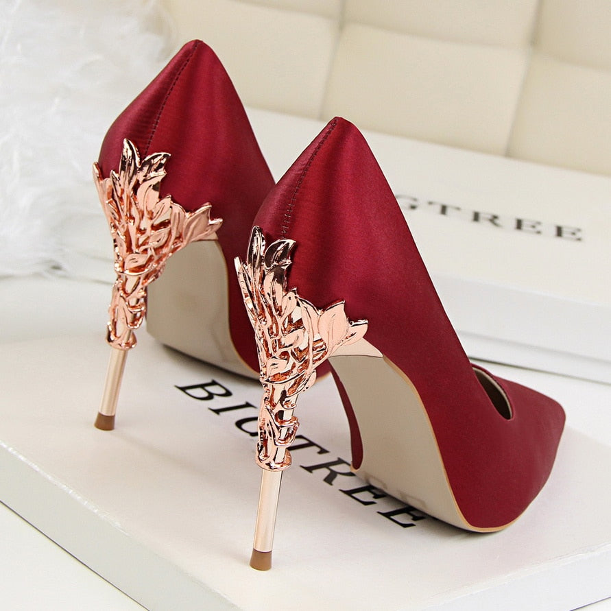 BerlinGlamour | Hochhackige Pumps Schuhe Damen