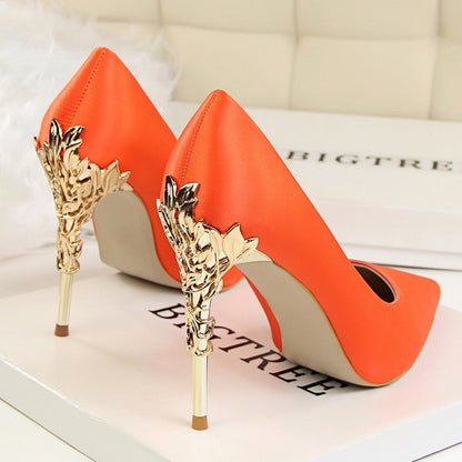 BerlinGlamour | Hochhackige Pumps Schuhe Damen