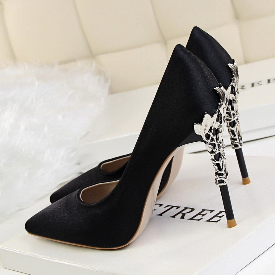 BerlinGlamour | Hochhackige Pumps Schuhe Damen