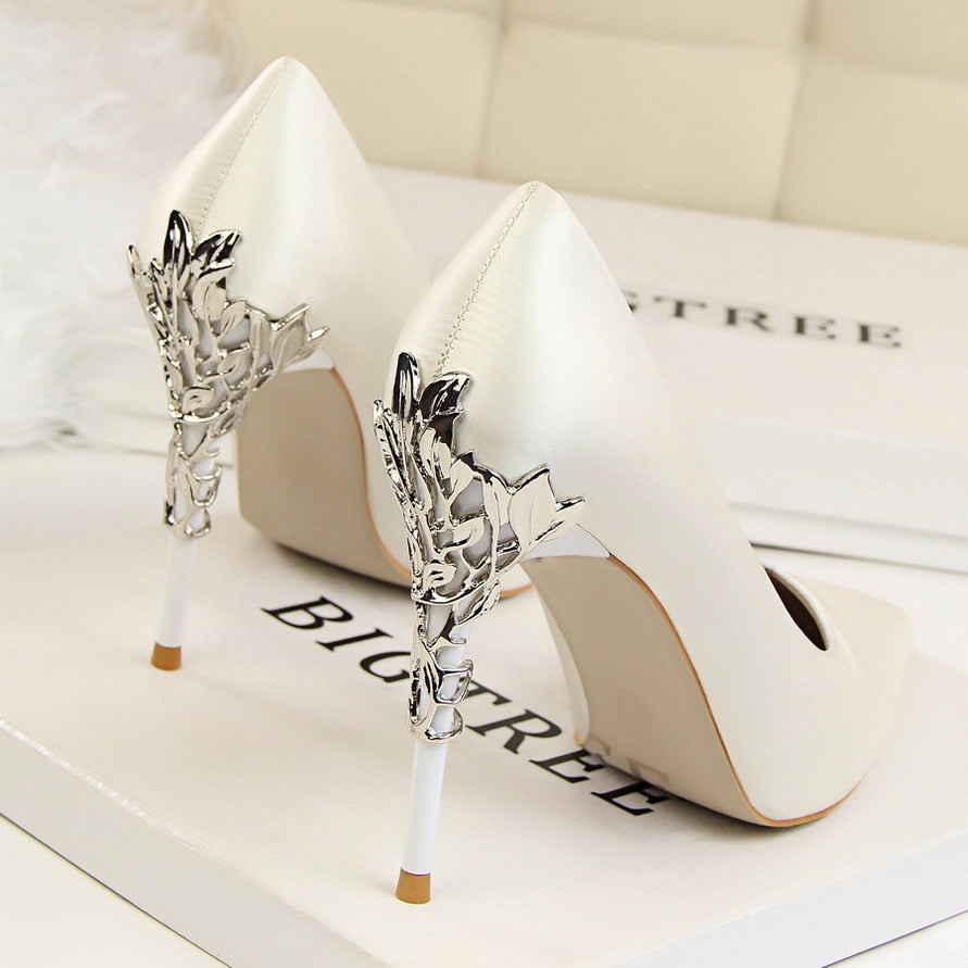 BerlinGlamour | Hochhackige Pumps Schuhe Damen