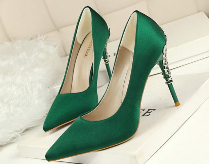 BerlinGlamour | Hochhackige Pumps Schuhe Damen