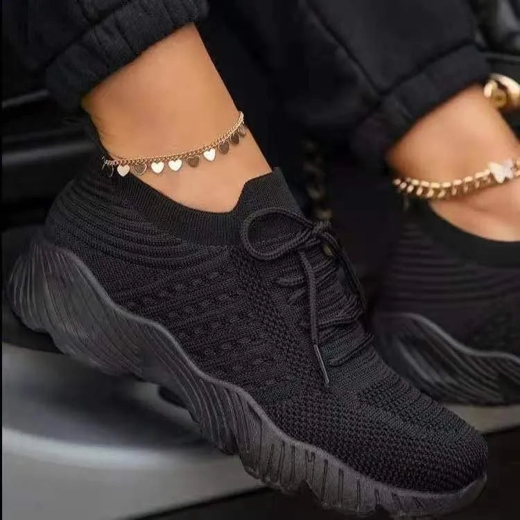 Damen Sneaker Orthopädisch Mesh Bequem