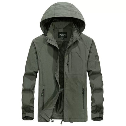 Männer Frühlingsjacke Stilvoll Bequem Modern