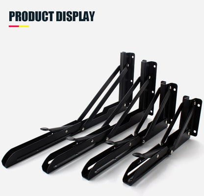Edelstahl Regalhalter Klappbar Schwerlast 2er Set