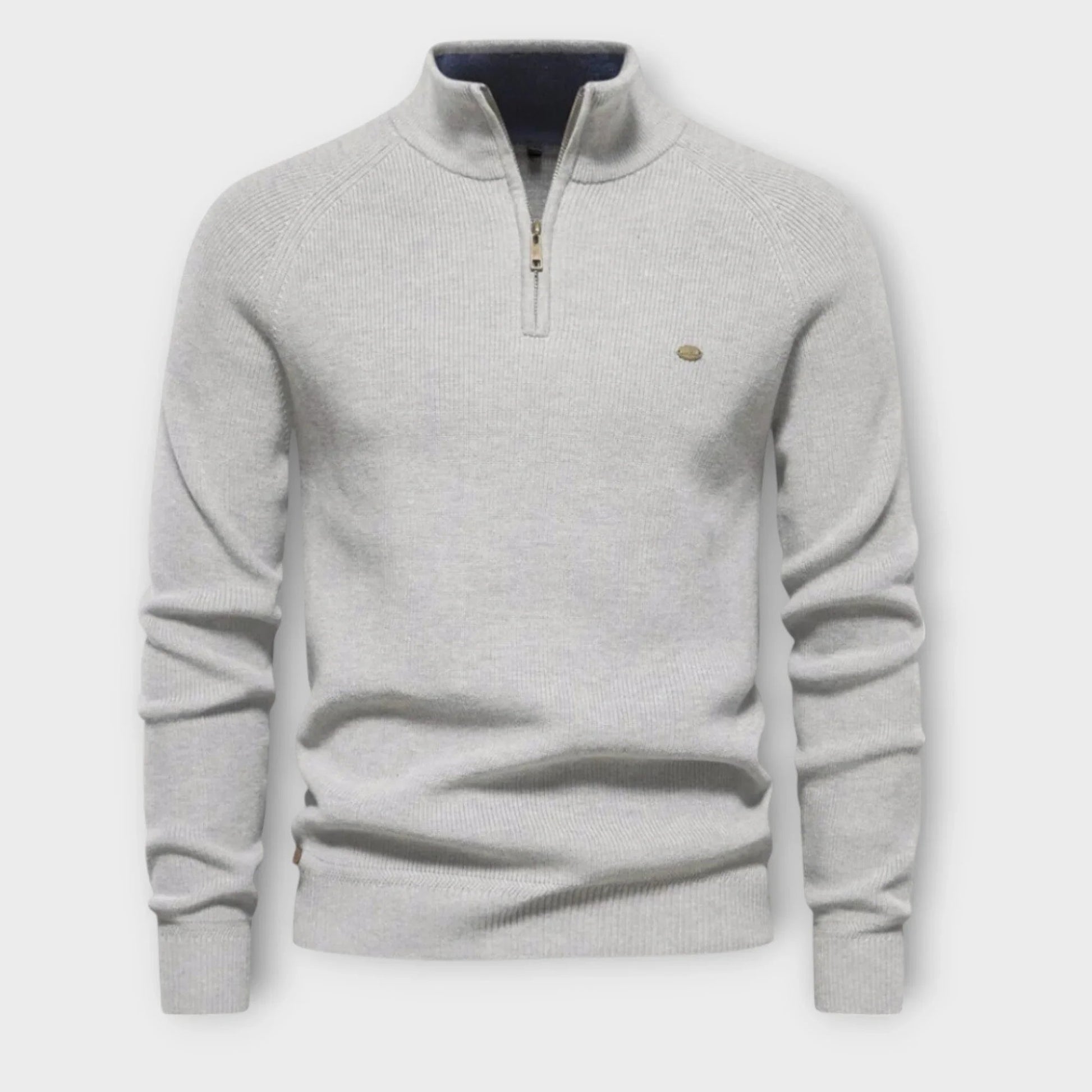 Halb-Zip Strickpullover für Herren 0