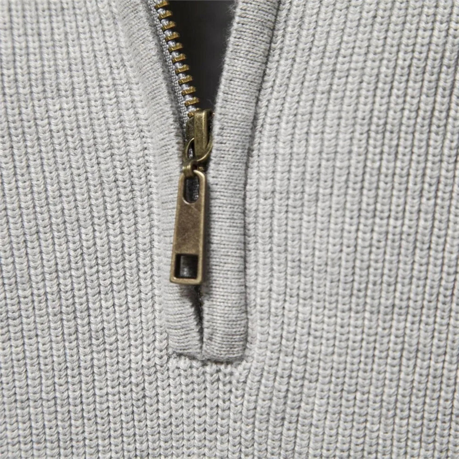 Halb-Zip Strickpullover für Herren 1