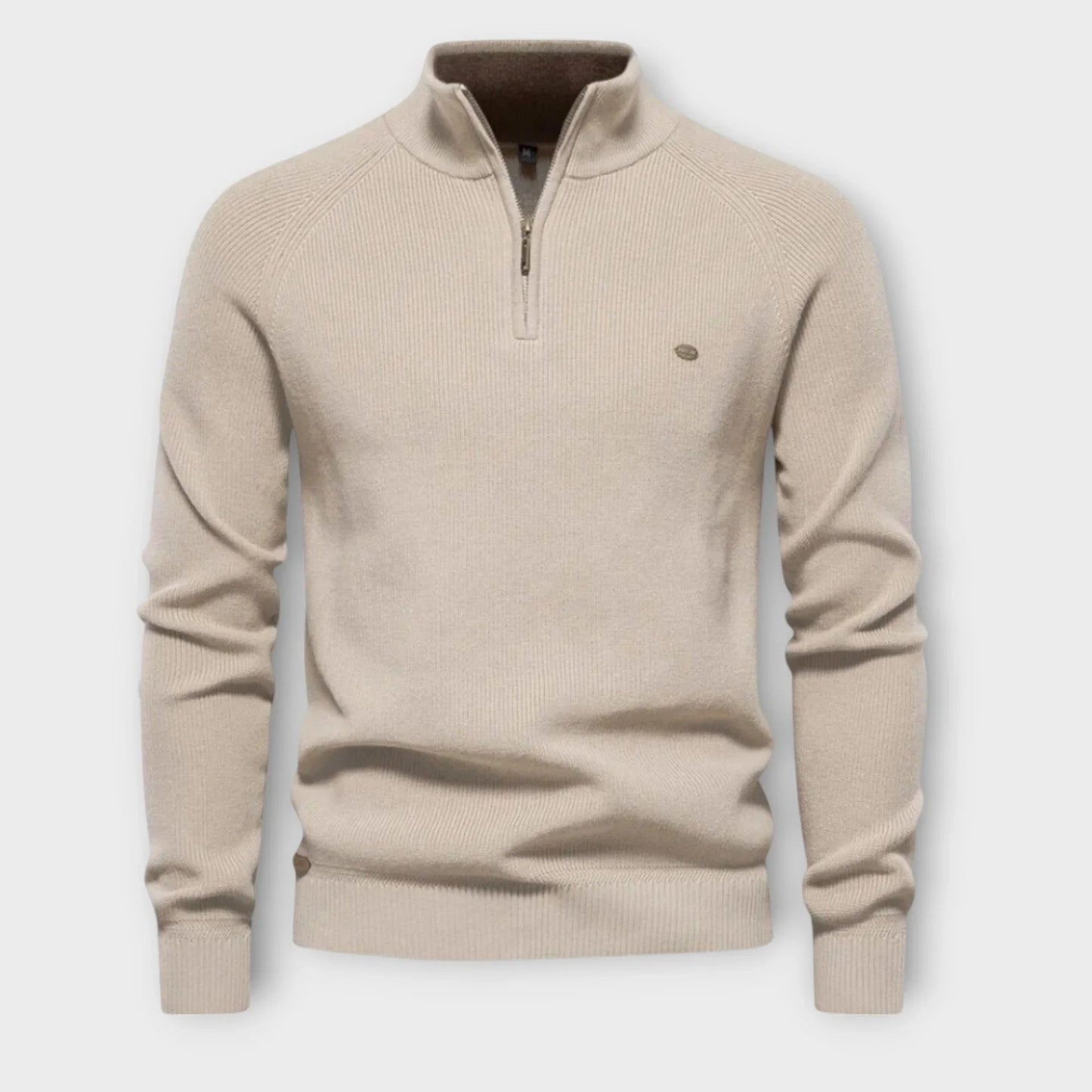 Halb-Zip Strickpullover für Herren 5