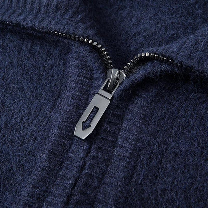 Halb-Zip Winterpullover für Herren 1