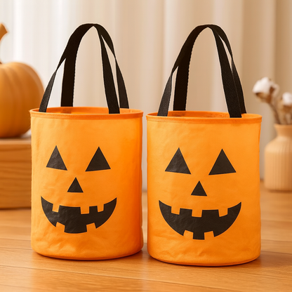Halloween Tasche LED Lichter Kürbislaterne Trick or Treat - BerlinGlamour