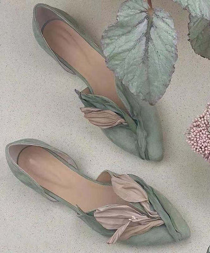 Ballerinas Spitze Handgemacht Rosenblüten Frauen Schuhe