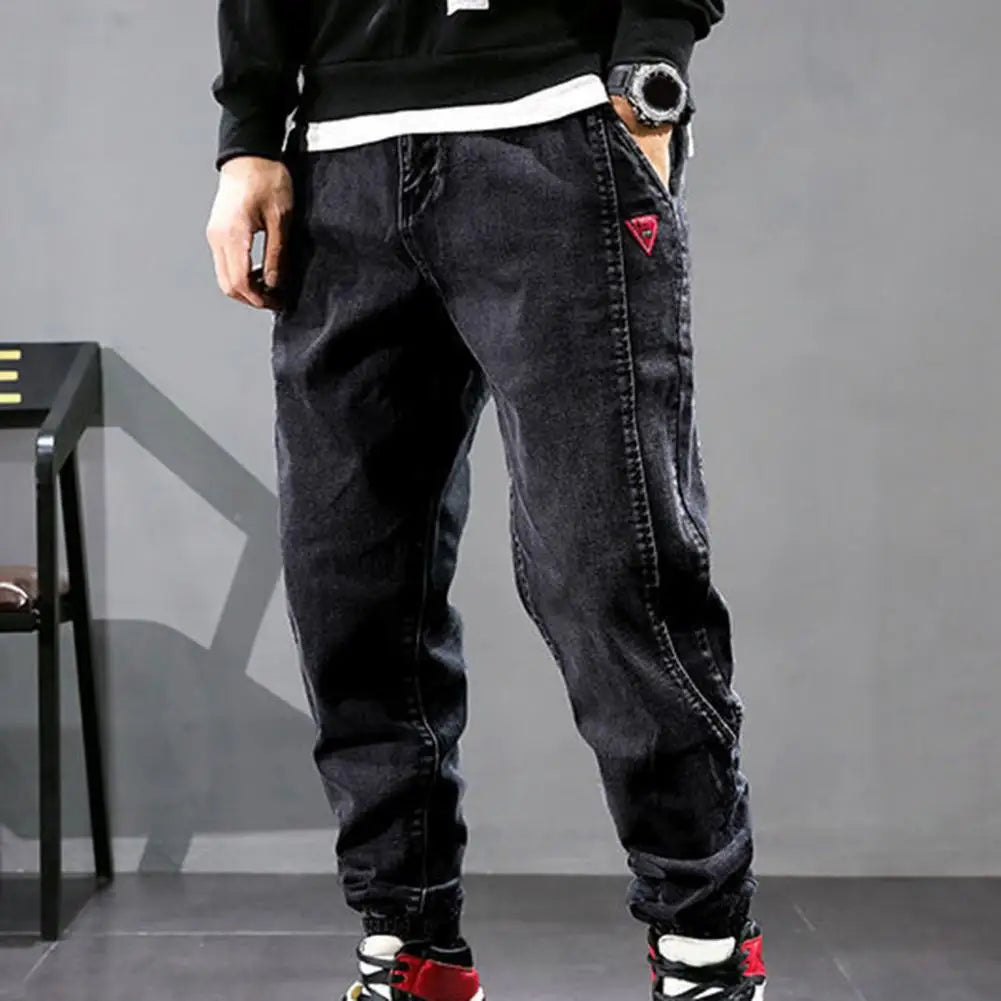 Bequeme Denim Joggerhose Männer - BerlinGlamour