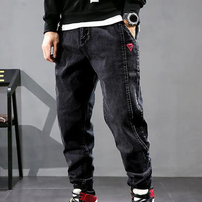 Bequeme Denim Joggerhose Männer - BerlinGlamour