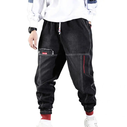 Bequeme Denim Joggerhose Männer