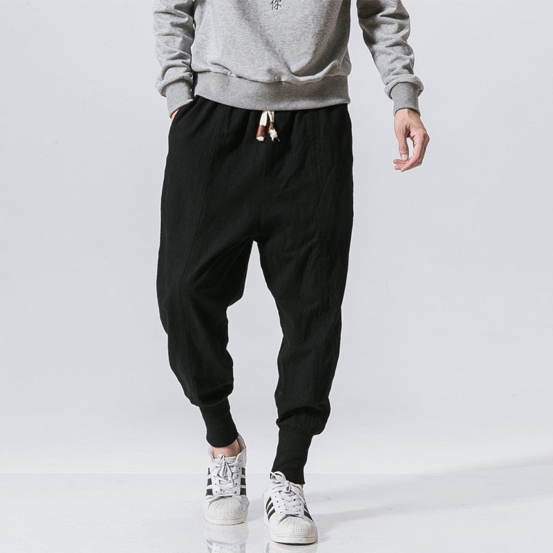 Herren Jogginghose Loose Fit mit Kordelzug Bequem - BerlinGlamour