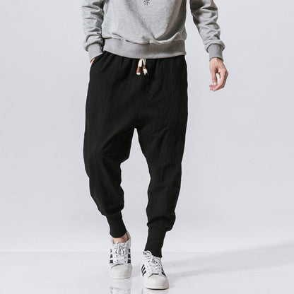 Herren Jogginghose Loose Fit mit Kordelzug Bequem - BerlinGlamour