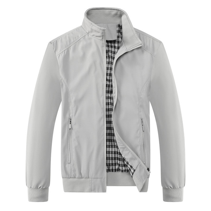 Harrington-Jacke | Mit Reißverschluss | Leicht | Winddicht | Herrenjacke-Chaps Herrenmode