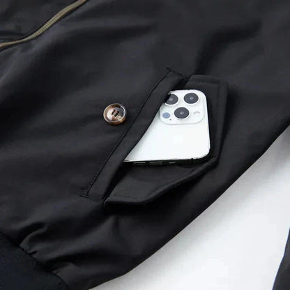 Harrington-Jacke | mit Reißverschluss | Herbst | Bomberjacke | Herrenjacke-Chaps Herrenmode