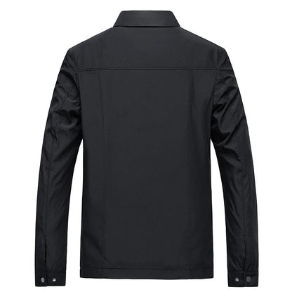 Harrington Jacke – mit Reißverschluss – leicht – winddicht – Herrenjacke-Chaps Herrenmode