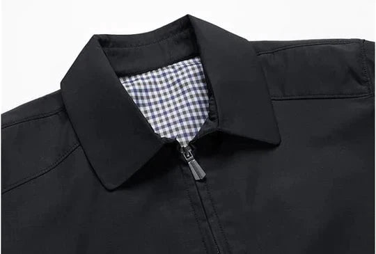 Harrington-Jacke – winddichte Herbstjacke mit Reißverschluss für Herren-Chaps Herrenmode