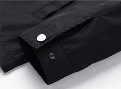 Harrington-Jacke – winddichte Herbstjacke mit Reißverschluss für Herren-Chaps Herrenmode