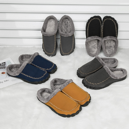 Herren Hausschuhe Warm Rutschfest Winter - BerlinGlamour